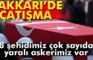 8 ASKERİMİZ ŞEHİT OLDU