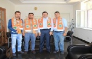 ALANYASPOR TARAFTARLARINDAN TANRISEVEN'E ZİYARET