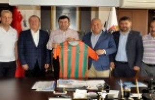 ALANYASPOR’DAN ŞAHİN’E TEŞEKKÜR ZİYARETİ