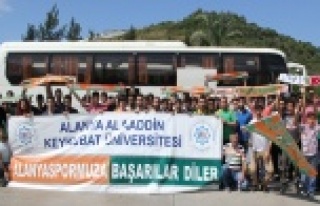 REKTÖRDEN ALANYASPOR'A TEBRİK