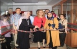 TANRISEVEN HALK EĞİTİM MERKEZİ SERGİ AÇILIŞINA...