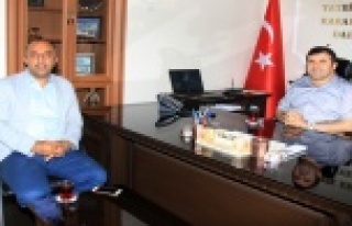 YIKICI'DAN TANRISEVEN'E VEDA ZİYARETİ