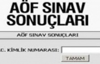 AÇIK ÖĞRETİM FAKÜLTESİ SINAV SONUÇLARI AÇIKLANDI