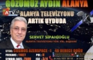 ALANYA TELEVİZYONU (ATV) ARTIK UYDUDA