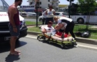 ALMAN ÇİFT KAZAYI UCUZ ATLATTI