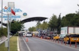 ANTALYA HAVALİMANI'NDA GÜVENLİK ÖNLEMLERİ...