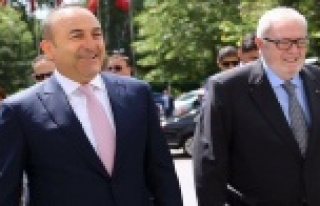 ÇAVUŞOĞLU AKPM BAŞKANI İLE GÖRÜŞTÜ