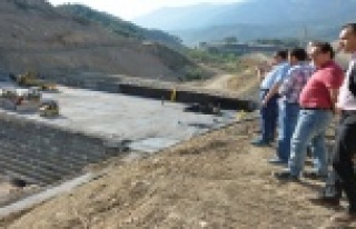 KAPIÇAY BARAJI’NDA ÇALIŞMALAR DEVAM EDİYOR