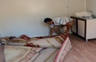 KONTEYNIR EVLERİ TESLİM EDİLDİ