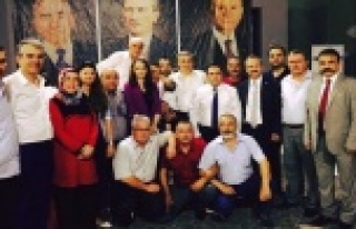 MHP'LİLER İFTARDA BULUŞTU