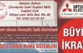 Özlü Teknik'ten Büyük İndirim