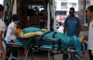 PATLAMADA YARALANAN AŞÇI İZMİR'E SEVKEDİLDİ