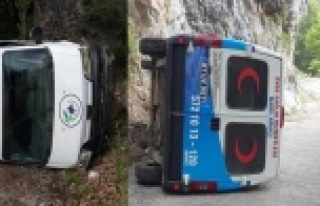 SAĞLIK TARAMA ARACI KAZA YAPTI