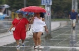 YAZ YAĞMURU SERİNLETTİ