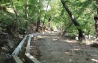 ÇÖRÜŞ'E BETON SULAMA KANALI