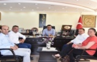 MUHASEBECİLERDEN YÜCEL’E ZİYARET