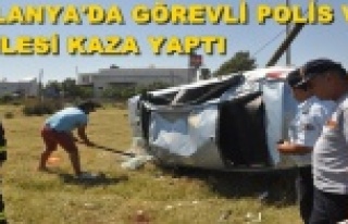 OTOMOBİL TAKLA ATTI: 4 YARALI VAR