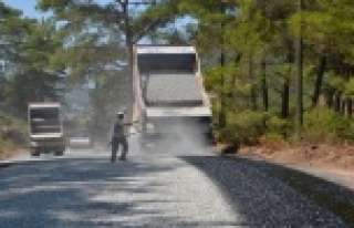 ALANYA'DA ASFALT ÇALIŞMALARI DEVAM EDİYOR