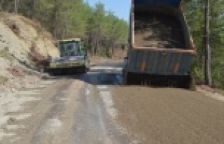 BEYCİK YOLU ASFALTLANIYOR