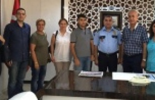 CHP'DEN YENİ MÜDÜRE ZİYARET