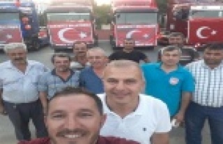 DARBE GİRİŞİMİNE KONVOYLU TEPKİ