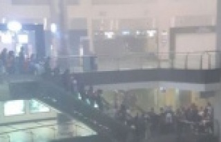 HAVALİMANINDA PANİK YARATAN YANGIN