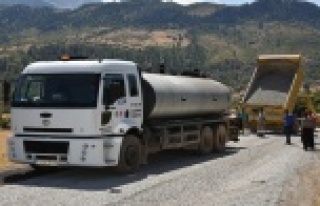 KÖPRÜBAŞI YAYLASI ASFALTA KAVUŞTU