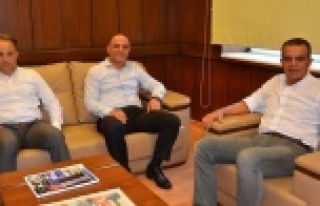 MÜDÜR SAKA'DAN VEDA ZİYARETİ