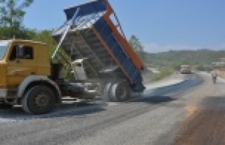 PAYALLAR EMİŞBELENİ YOLU ASFALTLANDI