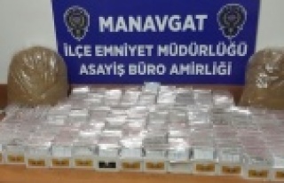 POLİSTEN KAÇAK TÜTÜNE BASKIN