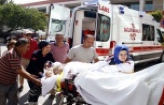 80 acemi kasap hastanelik oldu