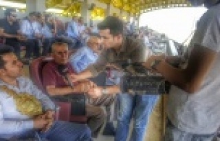 Ağa güreşte Alanya'nın tanıtımını yaptı