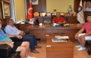 GÜNEY, MAHMUTLAR MUHTARI VE AZALARI AĞIRLADI