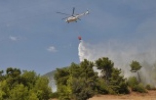 KOMŞUDA KORKUTAN YANGIN