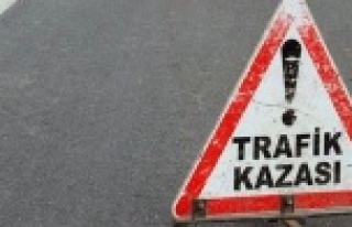 MANAVGAT'TA ZİNCİRLEME KAZA: 1 YARALI