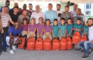 Öğrencilerle buluştular