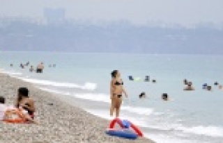 Yağmurda deniz keyfi