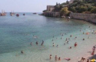 Alanya sahillerine yüksek puan