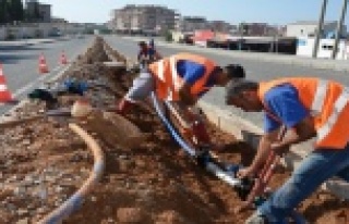 Alanya’ya otomasyonlu sulama