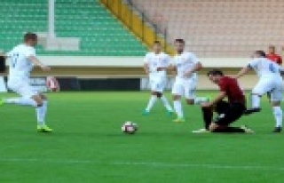 Avrupa şansını Alanya'da kaybettik