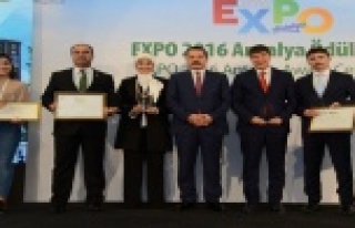EXPO'daki Alanya Bahçesi'ne ikincilik ödülü