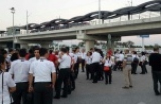 Havalimanında 306 güvenlik görevlisinin iş akdi...