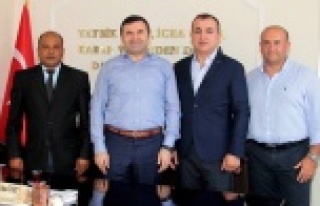 Maldivli işadamından Kaymakama ziyaret