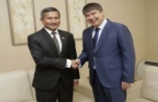 Singapur Dışişleri Bakanı Türel'i ziyaret...