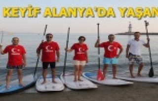 Sup sörfle tarihe yolculuk