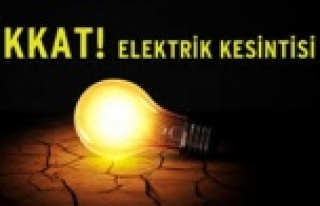 Alanya'da elektrik kesintisi var