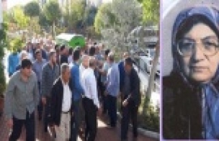 Ayşe Melahat Erkin dualarla uğurlandı