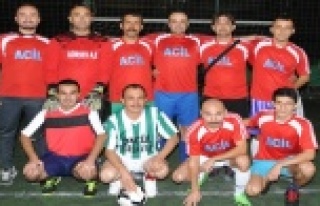 Hastane çalışanları turnuvası başladı