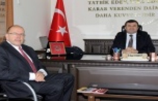 Letonya Büyükelçisi'nden Tanrıseven'e...