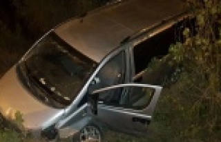 Tur minibüsü kaza yaptı: 2 turist yaralı